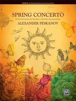 Paperback Spring Concerto: In Four Movements for Solo Piano with Piano Accompaniment Book