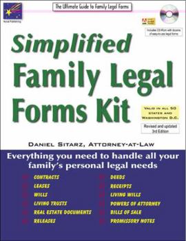 Simplified Family Legal Forms Kit