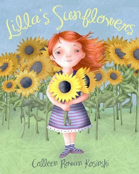 Hardcover Lilla's Sunflowers Book