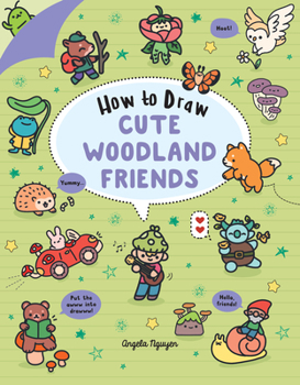 Paperback How to Draw Cute Woodland Friends: Volume 8 Book