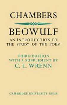 Hardcover Beowulf: An Introduction to the Study of the Poem with a Discussion of the Stories of Offa and Finn Book