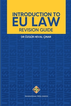 Paperback Introduction to EU Law: Revision Guide Book