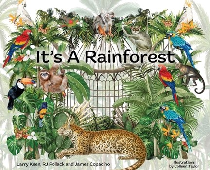 Hardcover It's A Rainforest: A Magical Rainforest Songbook Journey Book