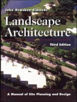 Hardcover Landscape Architecture: A Manual of Site Planning and Design Book