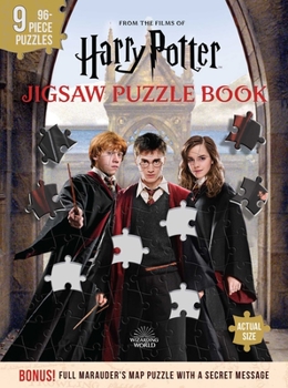 Hardcover Harry Potter Jigsaw Puzzle Book