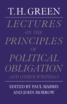 Paperback Lectures on the Principles of Political Obligation and Other Writings Book