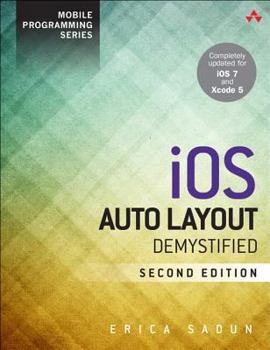 Paperback IOS Auto Layout Demystified Book