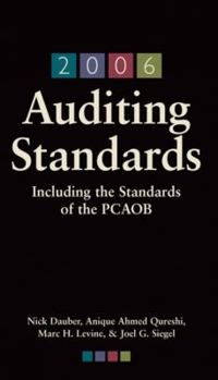 Paperback Auditing Standards: Including the Standards of the PCAOB Book