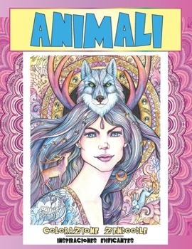 Paperback Colorazione Zendoodle - Inspiraciones edificantes - Animali [Italian] Book