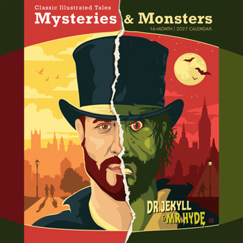 Calendar Classic Illustrated Tales: Mysteries & Monsters Book