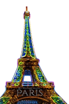 Paperback paris Eiifel tower Neon bling creative blank journal: paris Eiifel tower Neon bling creative blank journal Book