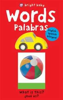 Board book Bright Baby Words/Palabras: English-Spanish Book