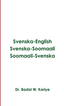Paperback Svenska-English Svenska-Soomaali Soomaali-Svenska [Swedish] Book