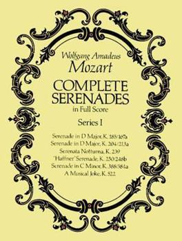 Paperback Complete Serenades in Full Score, Series I Book