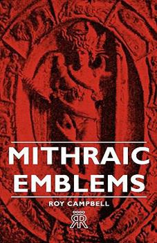 Hardcover Mithraic Emblems Book