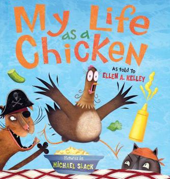 Hardcover My Life as a Chicken Book