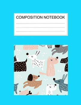 Composition notebook: Ruled (8.5 x 11 in), 110 Pages: Diary Book For Girl, Journal Notebook For Kids, Writing Journal Lined, Cute Pets (8.5 x 11 in), 110 Pages (cute comp)