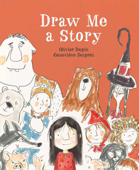 Hardcover Draw Me a Story Book