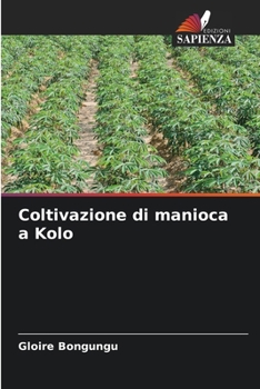 Paperback Coltivazione di manioca a Kolo [Italian] Book