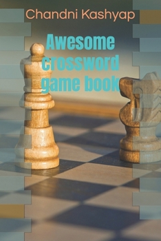 Paperback Awesome crossword game book