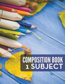 Paperback Composition Book - 1 Subject Book