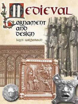 Paperback Medieval Ornament and Design Book