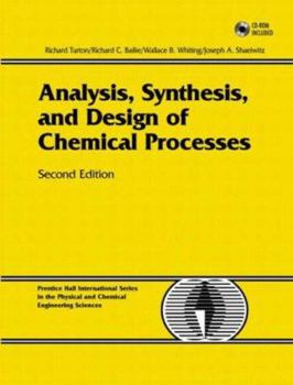 Hardcover Analysis, Synthesis, and Design of Chemical Processes Book