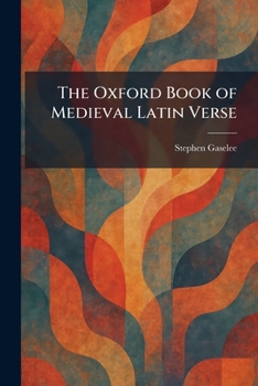 Paperback The Oxford Book of Medieval Latin Verse Book