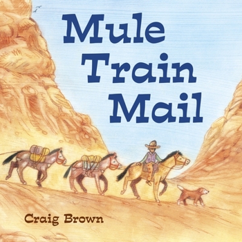 Paperback Mule Train Mail Book