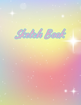 Sketch Book: Notebook for Drawing, Writing, Painting, Sketching and Doodling, A Large 8.5" x 11" Sketchbook for Kids and Adults to Unleash Creativity, Exclusive Abstract Colors Cover