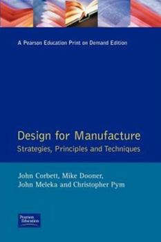 Paperback Design for Manufacture: Strategies, Principles and Techniques Book