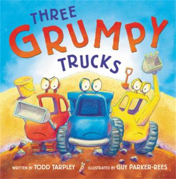 Hardcover Three Grumpy Trucks Book