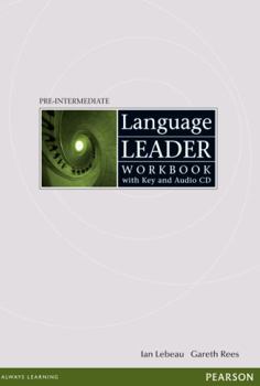 Paperback Language Leader Workbook and Key and Audio CD. Pre-Intermediate Book