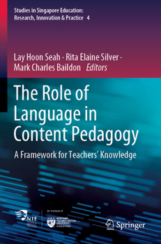 Paperback The Role of Language in Content Pedagogy: A Framework for Teachers' Knowledge Book