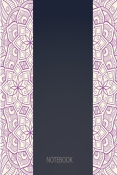 Notebook Mandala , Letter Size, Mandala Paper, Mandala Cover, 8.5” x 11