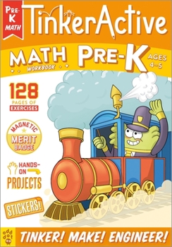 Paperback Tinkeractive Workbooks: Pre-K Math Book