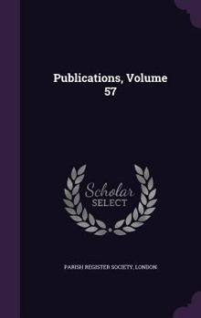 Hardcover Publications, Volume 57 Book