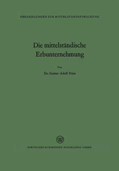 Paperback Die Mittelständische Erbunternehmung [German] Book