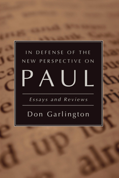 Hardcover In Defense of the New Perspective on Paul Book