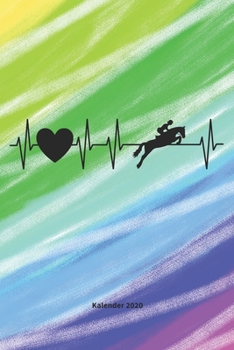 Springreiten: Jahresplaner / Terminplaner / Kalender 2020 Herzschlag Springreiten - DIN A5 - Geschenk Pferd Reiten (German Edition)