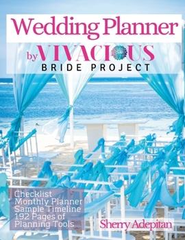 Paperback Wedding Planner by Vivacious Bride Project Book