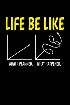 Paperback Notebook: Vitality Chaos Planned Unsuccessful Gift 120 Pages, 6X9 Inches, Blank Book