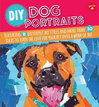 Library Binding DIY Dog Portraits Book