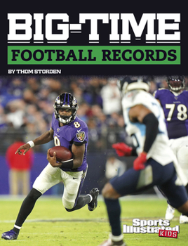 Hardcover Big-Time Football Records Book