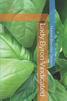 Paperback Lady Byron Vindicated Book