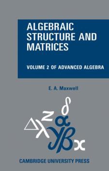 Paperback Algebraic Structure and Matrices Book 2 Book