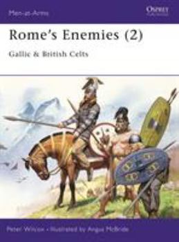 Paperback Rome's Enemies (2): Gallic & British Celts Book