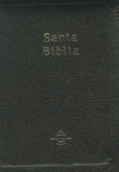 Leather Bound Santa Biblia-Rvr 1960-Zipper [Spanish] Book