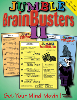 Paperback Jumble(r) Brainbusters II, 2: Get Your Mind Movin'! Book