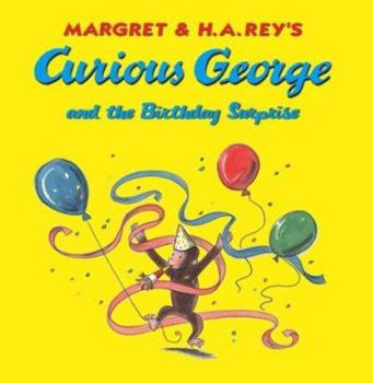 Hardcover Curious George and the Birthday Surprise Book